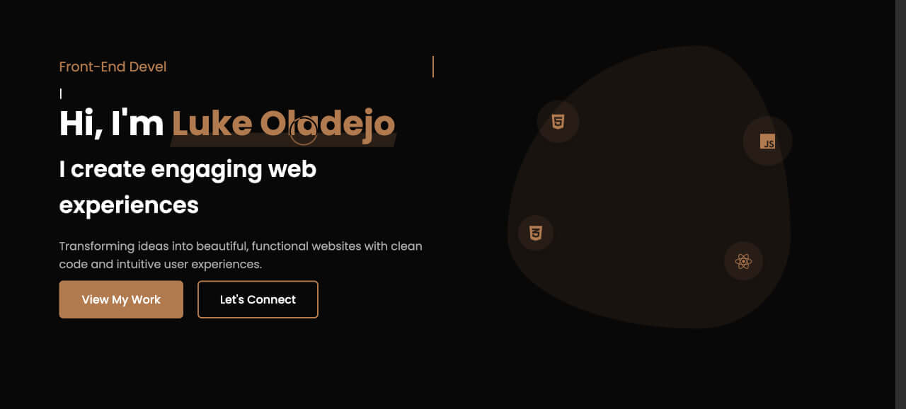 Personal Portfolio Website